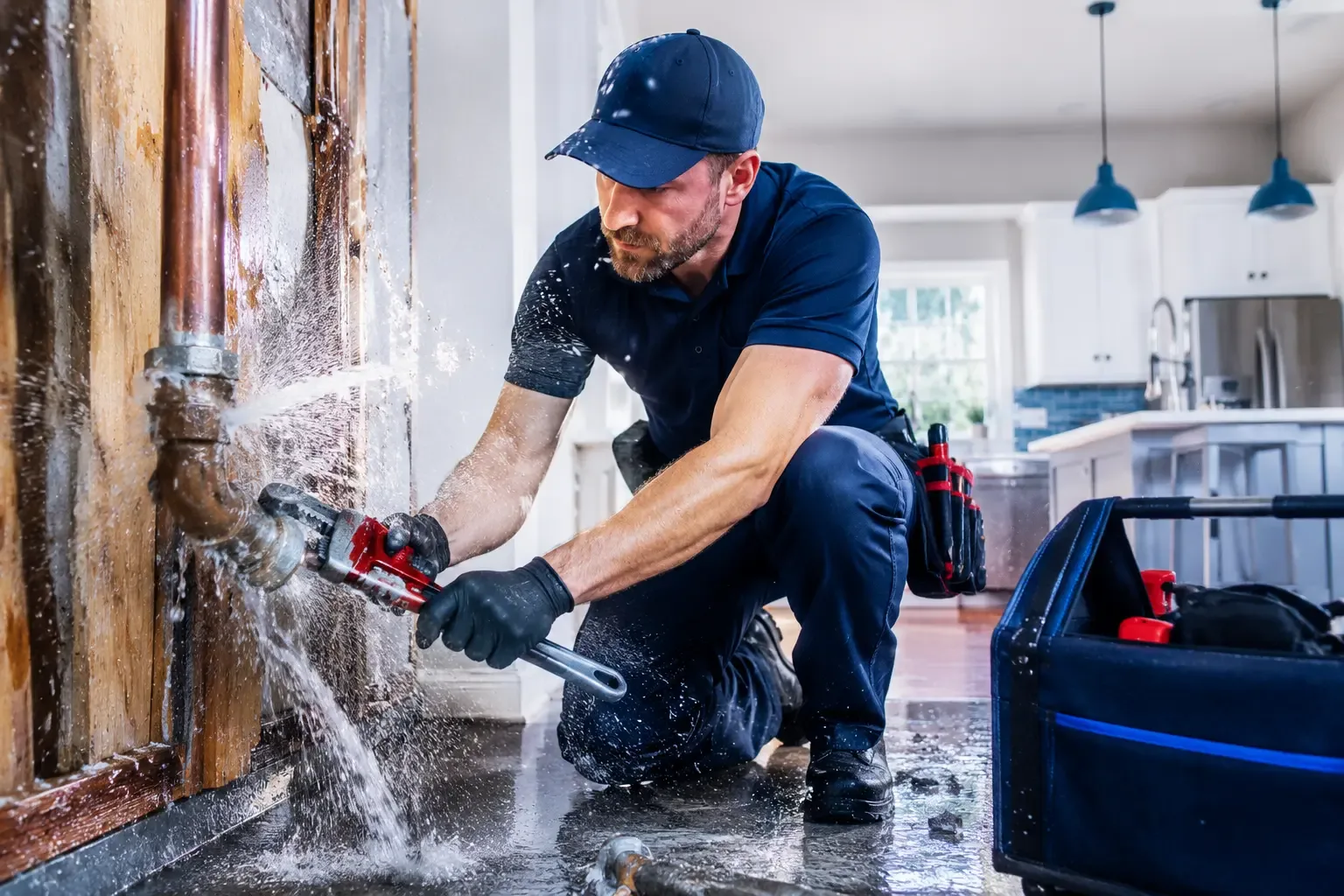 Local emergency pipe repair professionals in Whittington, IL
